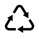 Recycling Symbol Free Open-Source SVG Icon