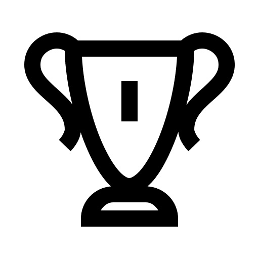 Trophy Award Free Open-Source SVG Icon (Icons8 Windows 10 Icons)