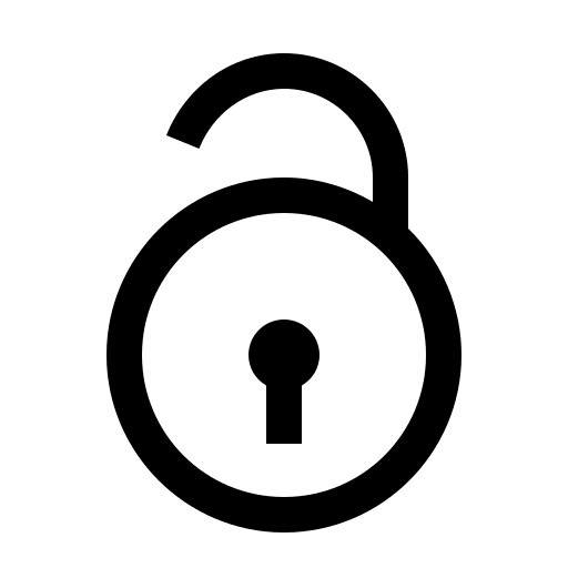 Unlock Access (Filled) Free Open-Source SVG Icon (Icons8 Windows 10 Icons)