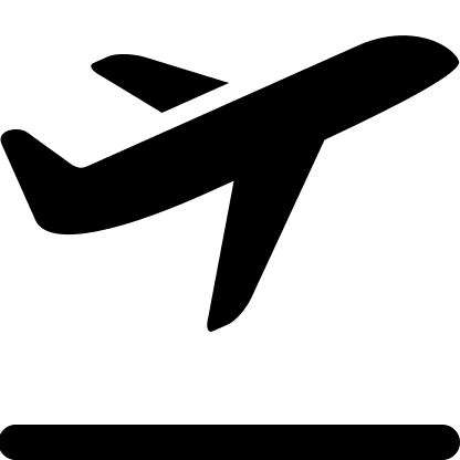 Airplane Takeoff (Filled) Free Open-Source SVG Icon (Icons8 Windows 8 Icons)