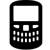 BlackBerry Mobile Device Free Open-Source SVG Icon