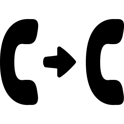 Call Transfer Feature Free Open-Source SVG Icon (Icons8 Windows 8 Icons)