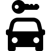 Car Rental Service Free Open-Source SVG Icon