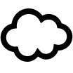 Cloud Storage Service Free Open-Source SVG Icon