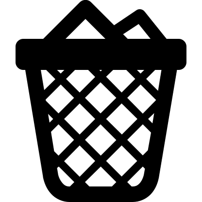 Full Trash Bin Free Open-Source SVG Icon (Icons8 Windows 8 Icons)