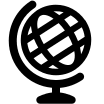 Earth Globe Representation Free Open-Source SVG Icon