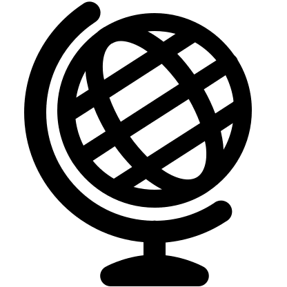 Earth Globe Representation Free Open-Source SVG Icon (Icons8 Windows 8 Icons)