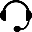 Headset (Icons8 Windows 8) Free Open-Source SVG Icon