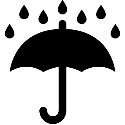 Keep Dry Warning Free Open-Source SVG Icon (Icons8 Windows 8 Icons)