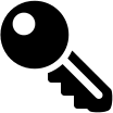 Security Key Free Open-Source SVG Icon