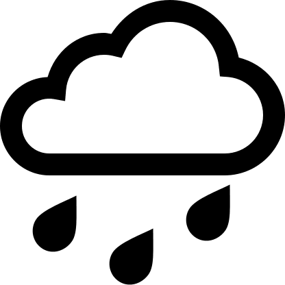 Rain Weather Symbol Free Open-Source SVG Icon (Icons8 Windows 8 Icons)