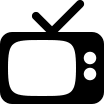 Retro Television Set Free Open-Source SVG Icon