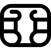 SIM Card Chip Free Open-Source SVG Icon