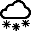 Snow Weather Symbol Free Open-Source SVG Icon