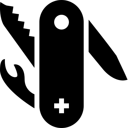 Swiss Army Knife Free Open-Source SVG Icon (Icons8 Windows 8 Icons)