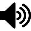 Volume Up Sound Control Free Open-Source SVG Icon