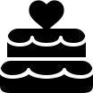 Wedding Cake Free Open-Source SVG Icon