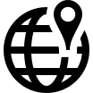 Worldwide Location Marker Free Open-Source SVG Icon