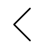 Left Angle Arrow Free Open-Source SVG Icon