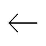 Left Arrow (Innowatio Font) Free Open-Source SVG Icon