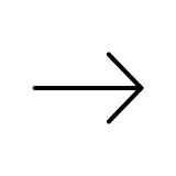 Right Arrow (Innowatio Font) Free Open-Source SVG Icon