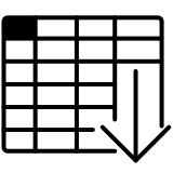 CSV File Format Free Open-Source SVG Icon