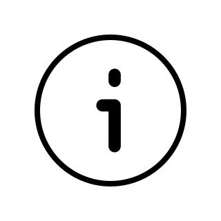 Information Symbol Free Open-Source SVG Icon (Innowatio Font)