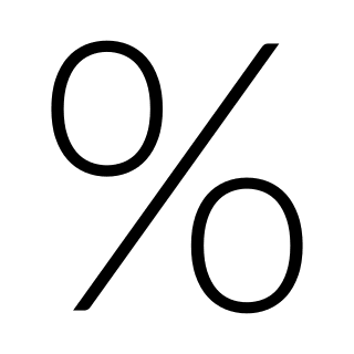 Percentage Symbol Free Open-Source SVG Icon (Innowatio Font)