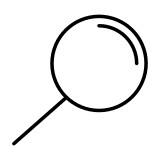 Search Functionality Free Open-Source SVG Icon