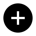 Add Circle Symbol (Sharp) Free Open-Source SVG Icon