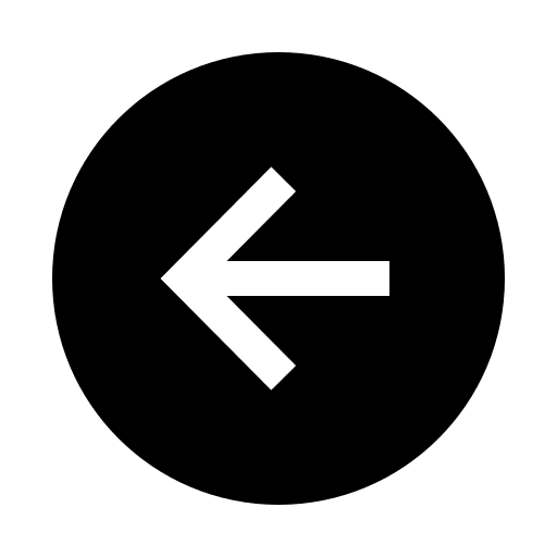 Sharp Back Arrow in Circle (IonIcons) Free Open-Source SVG Icon (IonIcons)