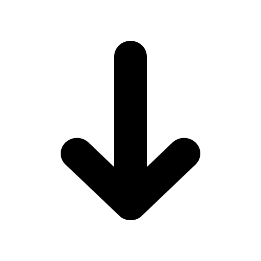 Downward Arrow (IonIcons) Free Open-Source SVG Icon (IonIcons)