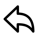 Undo Arrow (Outline) Free Open-Source SVG Icon