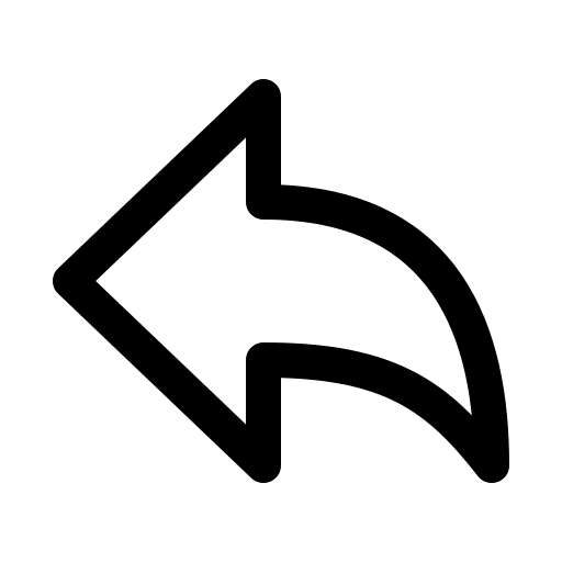 Undo Arrow (Outline) Free Open-Source SVG Icon (IonIcons)