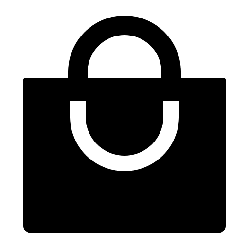 Sharp Bag Handle (IonIcons) Free Open-Source SVG Icon (IonIcons)