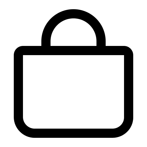 Shopping Bag (Outline) Free Open-Source SVG Icon (IonIcons)