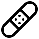 Outline Bandage Free Open-Source SVG Icon