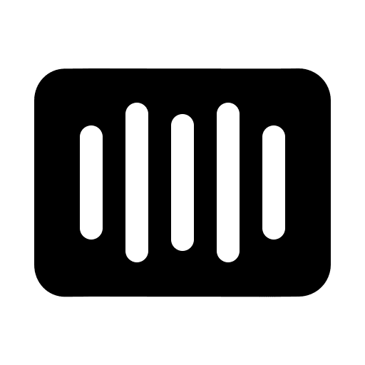 Barcode Scanner (IonIcons) Free Open-Source SVG Icon (IonIcons)