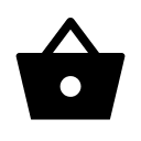 Sharp Shopping Basket (IonIcons) Free Open-Source SVG Icon