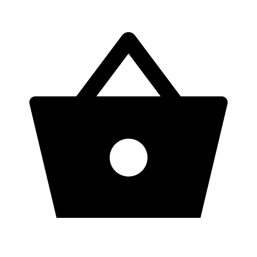 Sharp Shopping Basket (IonIcons) Free Open-Source SVG Icon (IonIcons)