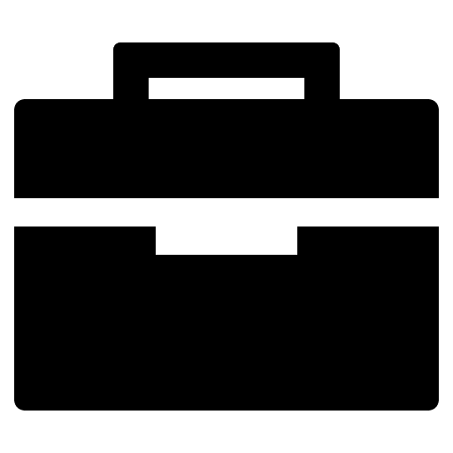 Sharp Briefcase Free Open-Source SVG Icon (IonIcons)