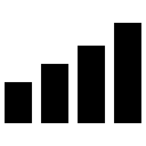 Cellular Signal (Sharp) Free Open-Source SVG Icon (IonIcons)