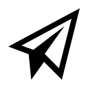 Paper Plane (IonIcons) Free Open-Source SVG Icon