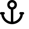 Anchor Symbol Free Open-Source SVG Icon