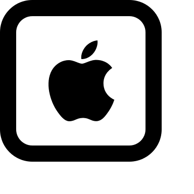 Apple Square Logo Free Open-Source SVG Icon (Jam Icons)