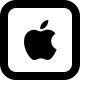 Apple Square Logo Free Open-Source SVG Icon