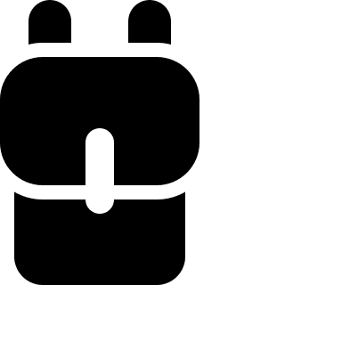 Backpack (Filled) Free Open-Source SVG Icon (Jam Icons)