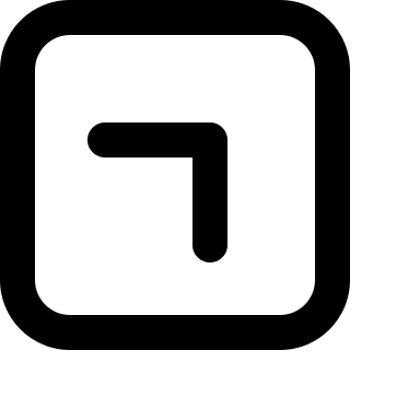 Chevron Square Up Right Arrow Free Open-Source SVG Icon (Jam Icons)