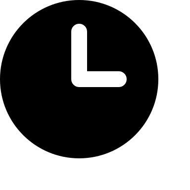 Clock (Filled) Free Open-Source SVG Icon (Jam Icons)