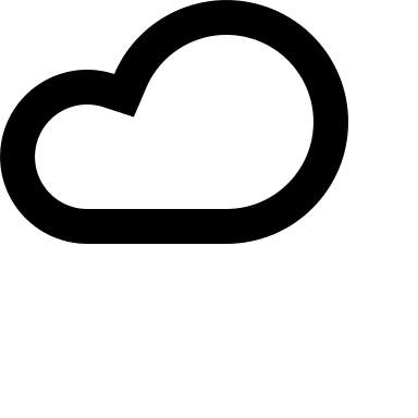 Cloud (Jam Icons) Free Open-Source SVG Icon (Jam Icons)